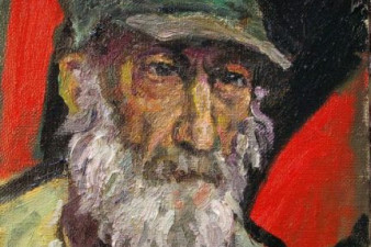 Маленький автопортрет. 2009.Холст, масло. 30х20